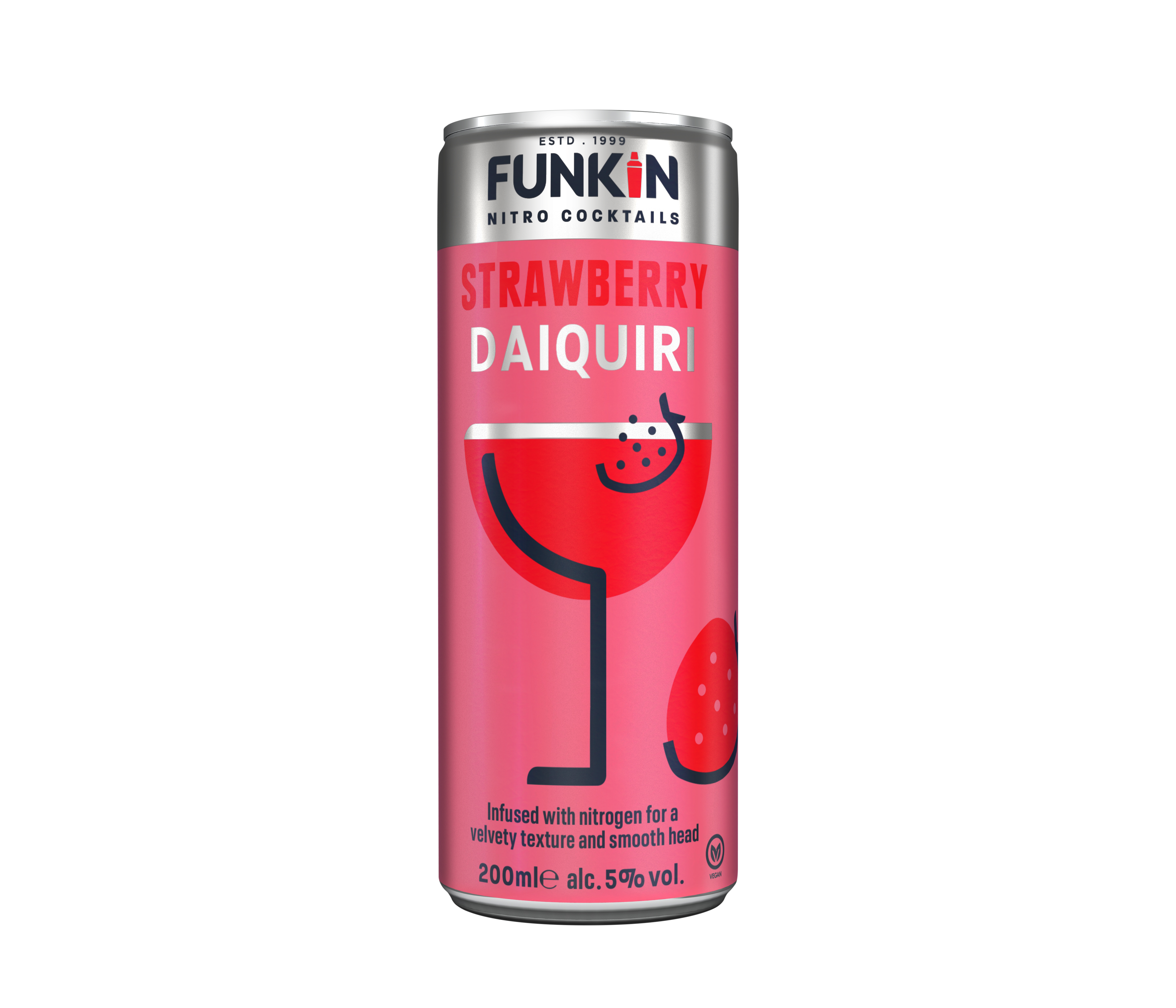 FUNKIN STRW DAIQURI CAN 200X12